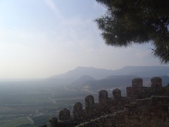The Castle in Sagunto. Roman runis and then some