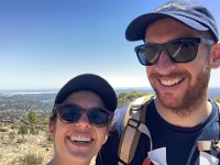 10th - the Adelaide pair are out for a hike