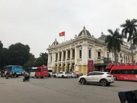 17th - a flight to the north and the capital of Hanoi. The opera house