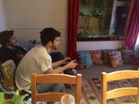 April 13- Stephen winds up with a few days with the (geeky) lads in Oxford.