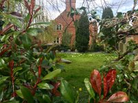 The vicar has a nice wild garden