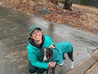 Olivia and Sky have matching coats