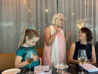 And then the bridesmaid shared her nine year old's perspective of the event.