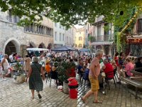 7th - August is summer holidays and the village population swells.