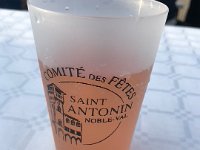 Luckily Stephen brought a Provence rosé - their local drop was a bit rough