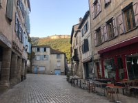 Paulie decided to head the other way and discovered a very quiet village after a big night.