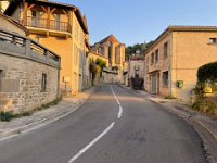 11th - 7 hours later Stephen jumped on his bike for the 20km pedal to Caylus and back.