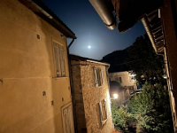 At midnight Stephen looked out the bedroom window at the beautiful moon