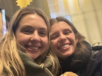 Olivia had a good catch up up with Lauren