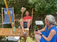 It seems longer screws were needed for the deckchair.