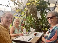 Yolande bought the guys lunch as a thanks for helping at the farm and to celebrate the sale.