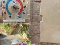 As does the temperature outside