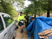 26th - The guys were woken by a 6am call from nephew Will (also their real estate agent). The offer had increased as requested and Paulie & Stephen said yes. They worked on Yolande's farm and digitally signed the contract when it was tools down.