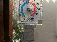 The heat wave continued