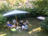 And then Julia and Michael arrived for dinner