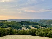 25th - Stephen cycled up Grotte de Bosc and then around the plateau and down to Chateau du Cas. Paulie seperately cycled up the mountain an hour later. Spot the ballooners.