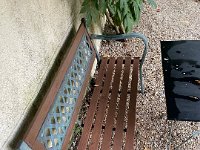 And then staining with an oil based solution