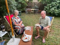 21st - the guys hadn't seen pal Yolande for weeks so a dinner catch up starting with Viet rice rolls was arranged