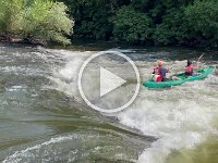 VIDEO: a rapid ending before lunching at La Guinguette de Cazals