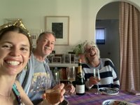 Olivia flew out the next morning to join Cam at his parent's place for a few days.