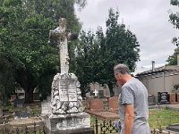 14th - Being in an other part of town, and having just read Grantlee Kieza's book on Mary Penfold, Stephen and Paulie felt obliged to visit her grave at St George's church in Magill which was built in 1848.