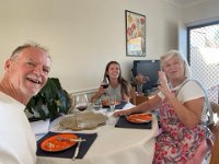 11th - Paulie and Stephen asked the landlady around for a meal