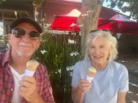 On the hot days, nothing worked better to cool down than a pistachio ice cream on Prospect Road.
