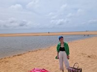 In NSW Olivia and Cam enjoy the beach