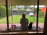 21st - the girls meditated in the morning