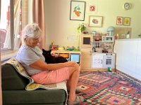 20th - It was time to care for another cat! On the 20th the guys moved in with Matilda close to their first stay in St Peters. The owners were pals of Olivia's and joined family in Tasmania. The duo house & cat sat for 10 days