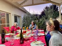 24th- Just like James and Keno, Paulie, Olivia and Stephen celebrated on Christmas Eve. Our generous host Krystina is of Polish decent, so a Polski feast was had. John and Krystina put on a grand gathering!