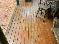 First impressions are important, so the veranda got smartened up