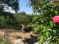 ...to connect an outdoor shower (running to tun on water)