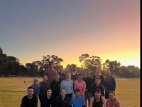 She continued training for the Melbourne half marathon