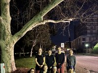 Meanwhile in the morning Olivia completed an Adelaide darkened run