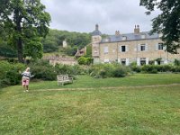 The Duo in France joined Storm and headed off to all find a car to purchase (the duo having lost their car in the flood of 2021- see Feb 2021 in AthoAlbum). The garage in nearby Verfeil was closed so the trio visited  Beaulieu-en-Rouergue Abbey