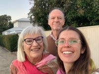 Two nights were spent with Olivia - the hostess with the mostess.