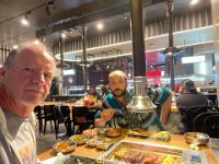 21st - a Korean BBQ feast back in Brisbane in with Nick