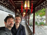 14th- the guys check out the Yu Garden in Shanghai