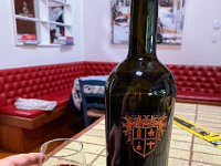 Being alone in the house, Stephen thought he should try a shiraz/syrah that was in a mixed dozen reds he recently purchased.