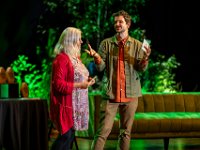James assists with granting awards from  Permaculture Magazine at the conference in Dorset (most photos care of Lush photographer Sam Flynn).