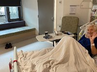 29th  - Paulie was admitted to RAH. All patients get their own rooms. Sodium infusions commenced.