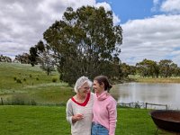 8th - local friends were due so the girls discussed the lunch plans.