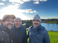 25th - In England it was Keno's birthday outing to Blenheim Palace. Keno's dad Ewald came across from Germany to spend some time with the lads.