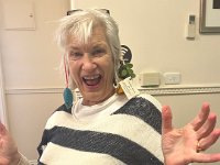 Birthday gifts were unwrapped.