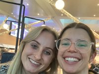 Michelle flew in to Sydney Airport and Olivia met her there