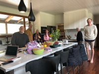 9th - The morning after. All scrubbed up pretty well.