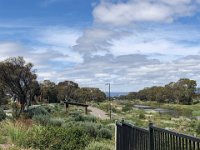 Looking back to the city and the Adelaide Hills beyond.