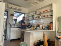 23rd - Jon's turn to make breakfast.