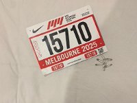 11th - Olivia and Adelaide pals were in Melbourne for the marathon. With her number and runner geotags, the duo were ready to follow her progress remotely.
